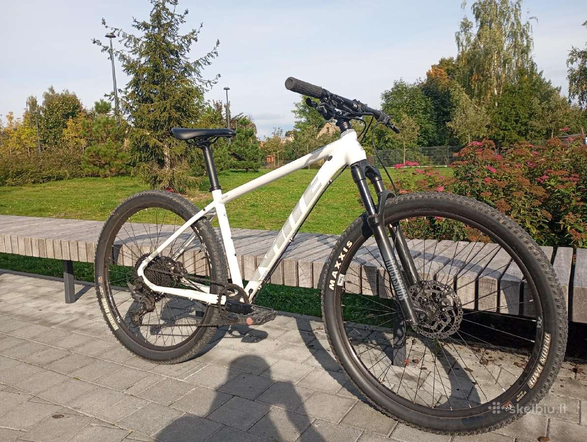 MTB White hardtail dviratis - nuotraukos Nr. 5