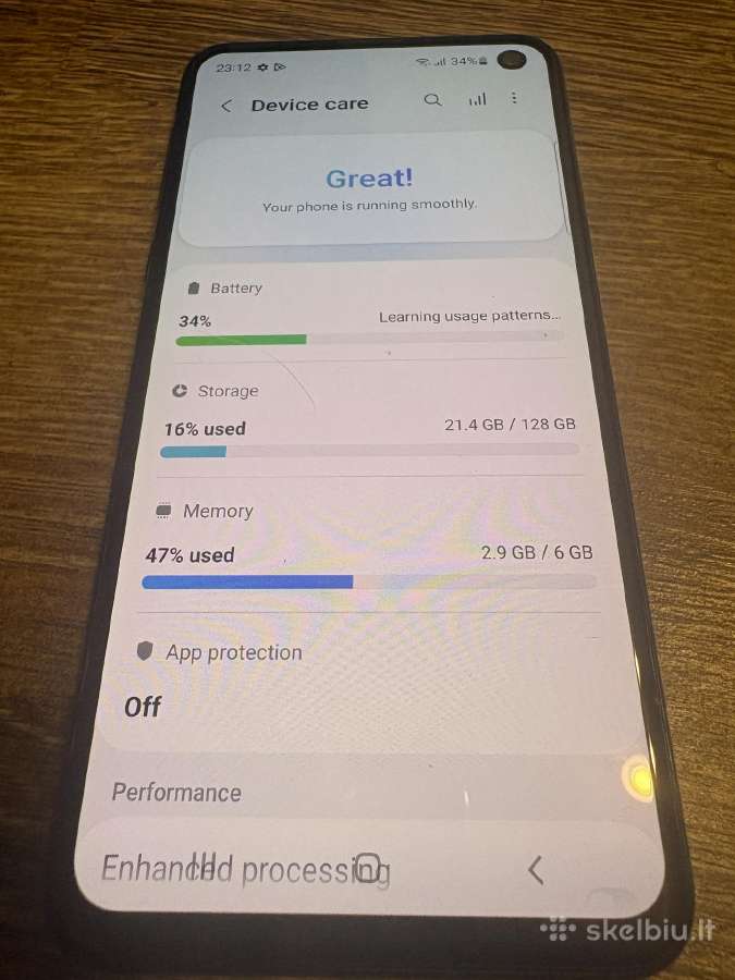„Samsung S10e“. Veikiantis ir puikios būklės. - nuotraukos Nr. 3