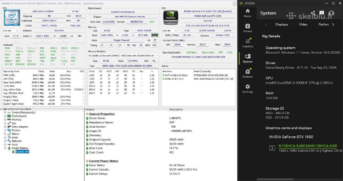 Lenovo Ideapad Gaming - nuotraukos Nr. 5