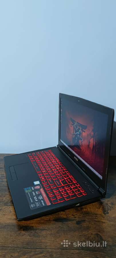 Msi Gl62 i7, 16gb, Gtx 1060 6gb - nuotraukos Nr. 4