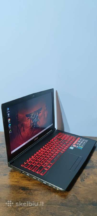 Msi Gl62 i7, 16gb, Gtx 1060 6gb - nuotraukos Nr. 3