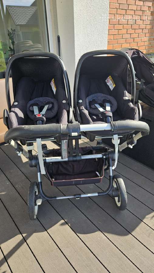 Bugaboo dvynukų/pametinukų vežimėlis - nuotraukos Nr. 10