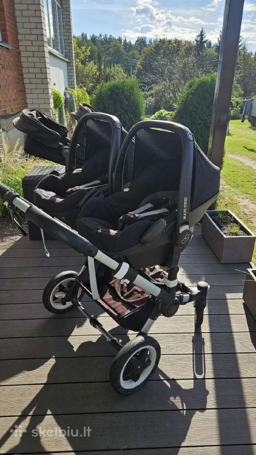 Bugaboo dvynukų/pametinukų vežimėlis - nuotraukos Nr. 11