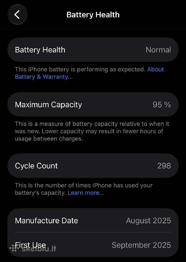 iPhone 17 Pro 256gb - Cosmic Orange - nuotraukos Nr. 6