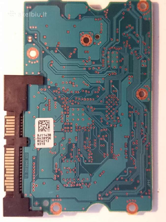 Hitachi 3,5" HDD 220 0a90302 01, 0j11430 Ba3895c - nuotraukos Nr. 2