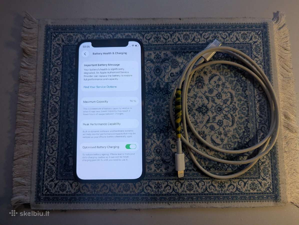 iPhone 12 Mini 64gb Juodas - nuotraukos Nr. 2