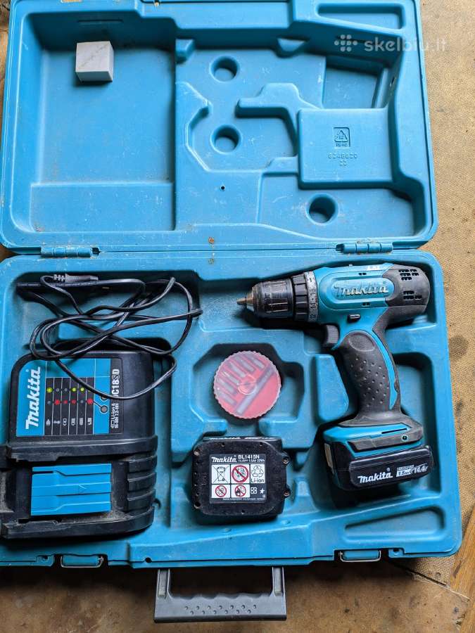 Suktukas Makita Ddf343 - nuotraukos Nr. 2