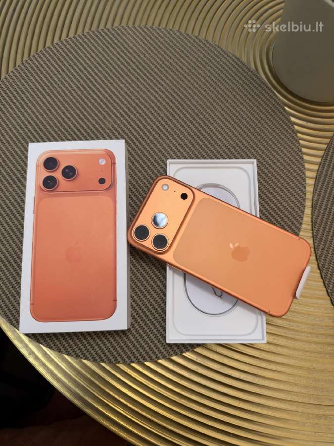 Parduodamas naujas apple 17 Pro Max 256gb orange - nuotraukos Nr. 2