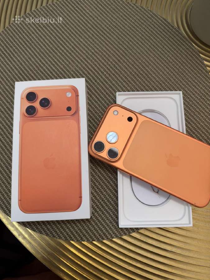Parduodamas naujas apple 17 Pro Max 256gb orange - nuotraukos Nr. 3