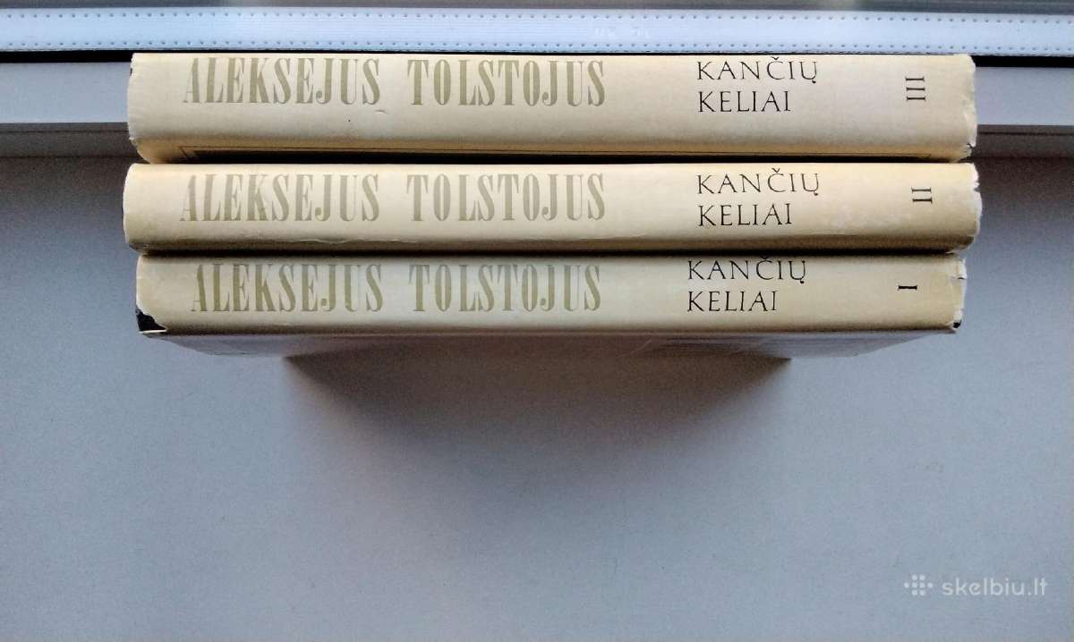 A. Tolstojus. Kančių keliai. 1,2,3 tomai. 1984 m. - nuotraukos Nr. 18