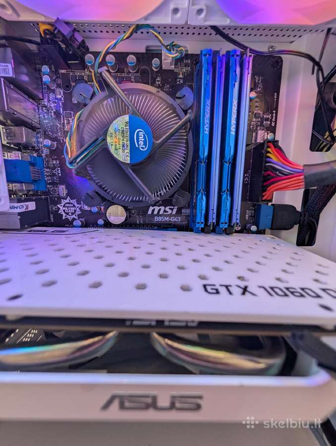 Gaming Pc i7/32gb/gtx 1060 6gb/SSD+HDD - nuotraukos Nr. 6