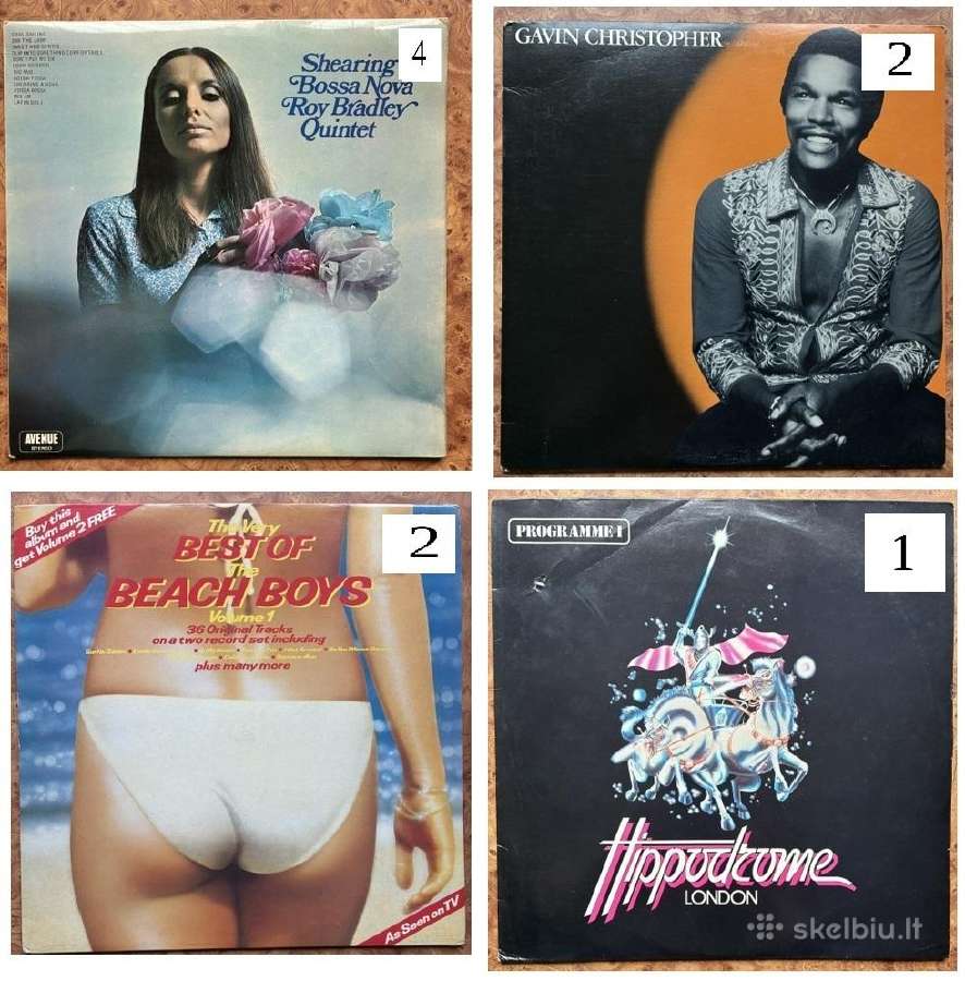 34 vnt. plokštelių iš asmeninės kolekcijos - nuotraukos Nr. 8