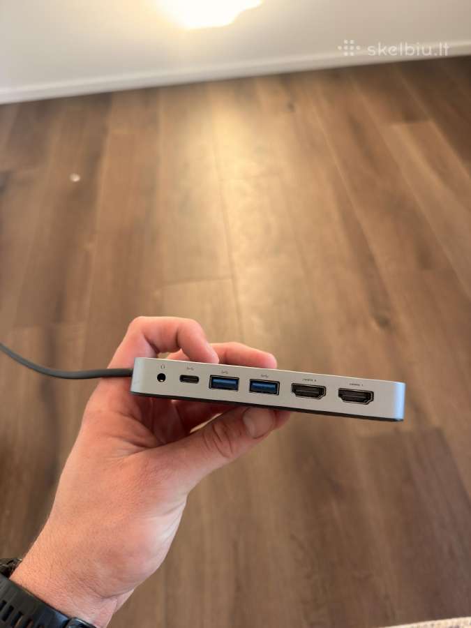 Hyper Drive Dual Hdmi 10-in1 Travel dock - nuotraukos Nr. 3