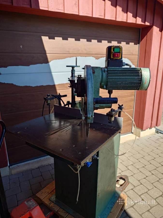 Graule 170 Vokiškas,pramoninis pjūklas,skersavimo - nuotraukos Nr. 10