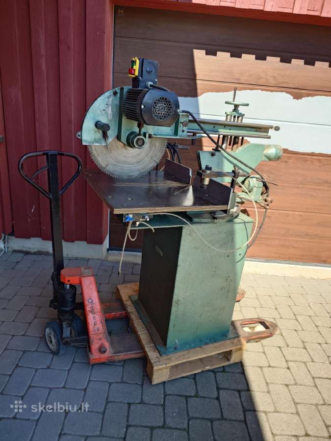 Graule 170 Vokiškas,pramoninis pjūklas,skersavimo - nuotraukos Nr. 11