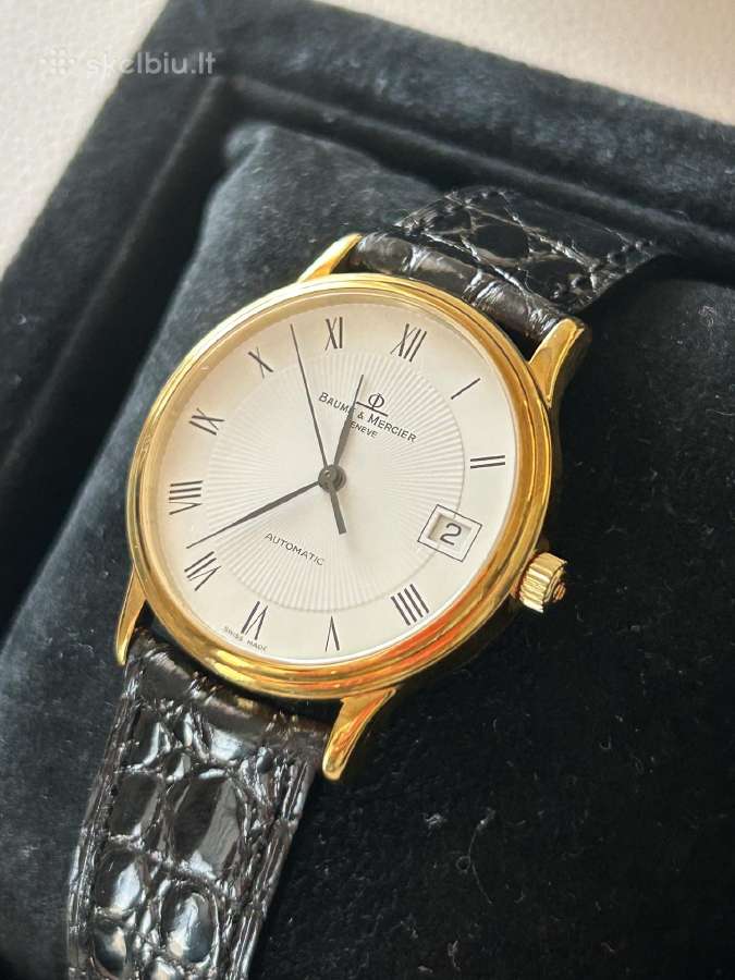 Baume&mercier Auksinis 750 laikrodis - nuotraukos Nr. 2