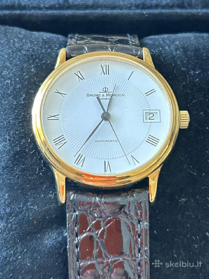 Baume&mercier Auksinis 750 laikrodis - nuotraukos Nr. 3