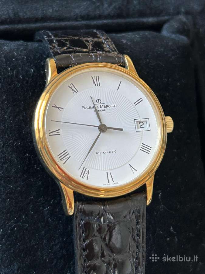 Baume&mercier Auksinis 750 laikrodis - nuotraukos Nr. 4