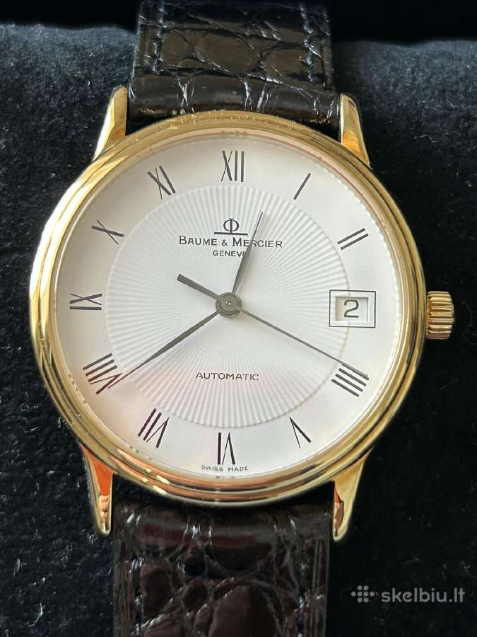 Baume&mercier Auksinis 750 laikrodis - nuotraukos Nr. 5