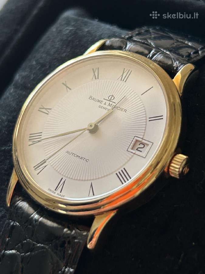 Baume&mercier Auksinis 750 laikrodis - nuotraukos Nr. 10