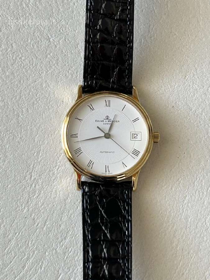 Baume&mercier Auksinis 750 laikrodis - nuotraukos Nr. 13