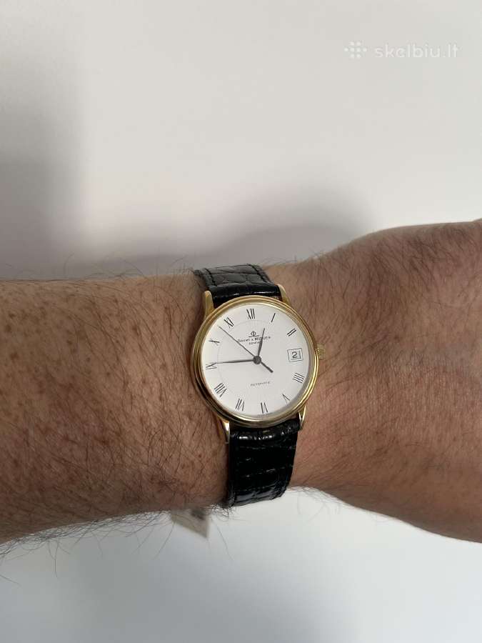 Baume&mercier Auksinis 750 laikrodis - nuotraukos Nr. 14