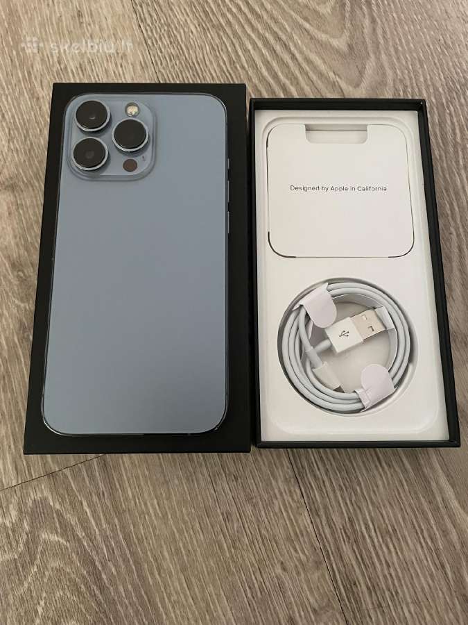 Apple iPhone 13 Pro,sierra blue,128gb - nuotraukos Nr. 2
