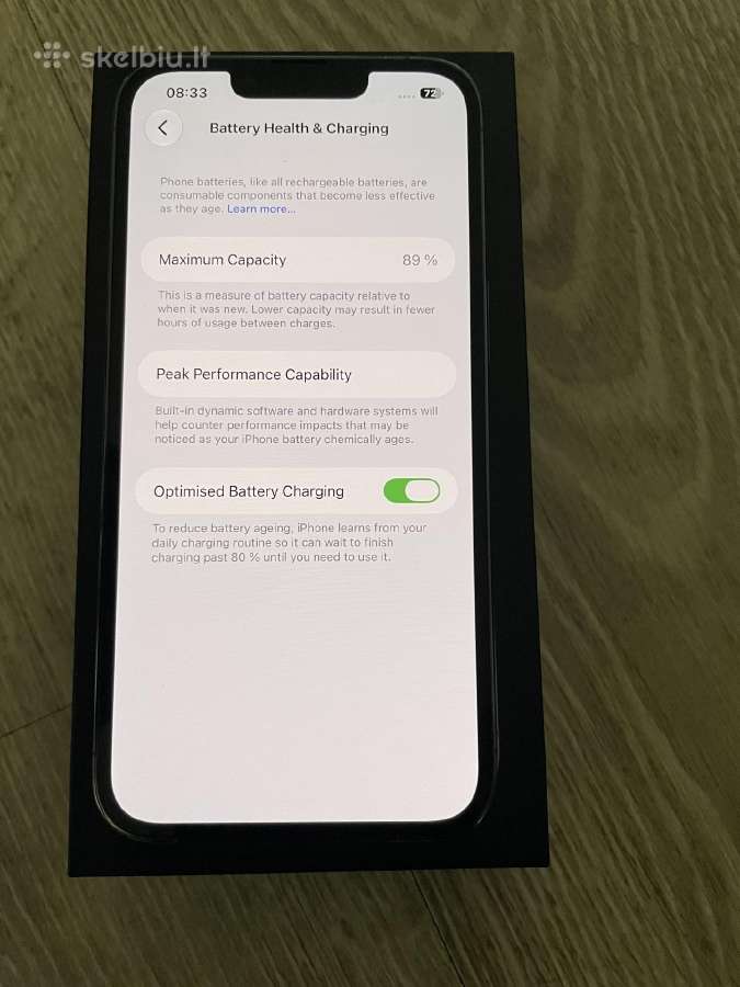 Apple iPhone 13 Pro,sierra blue,128gb - nuotraukos Nr. 6
