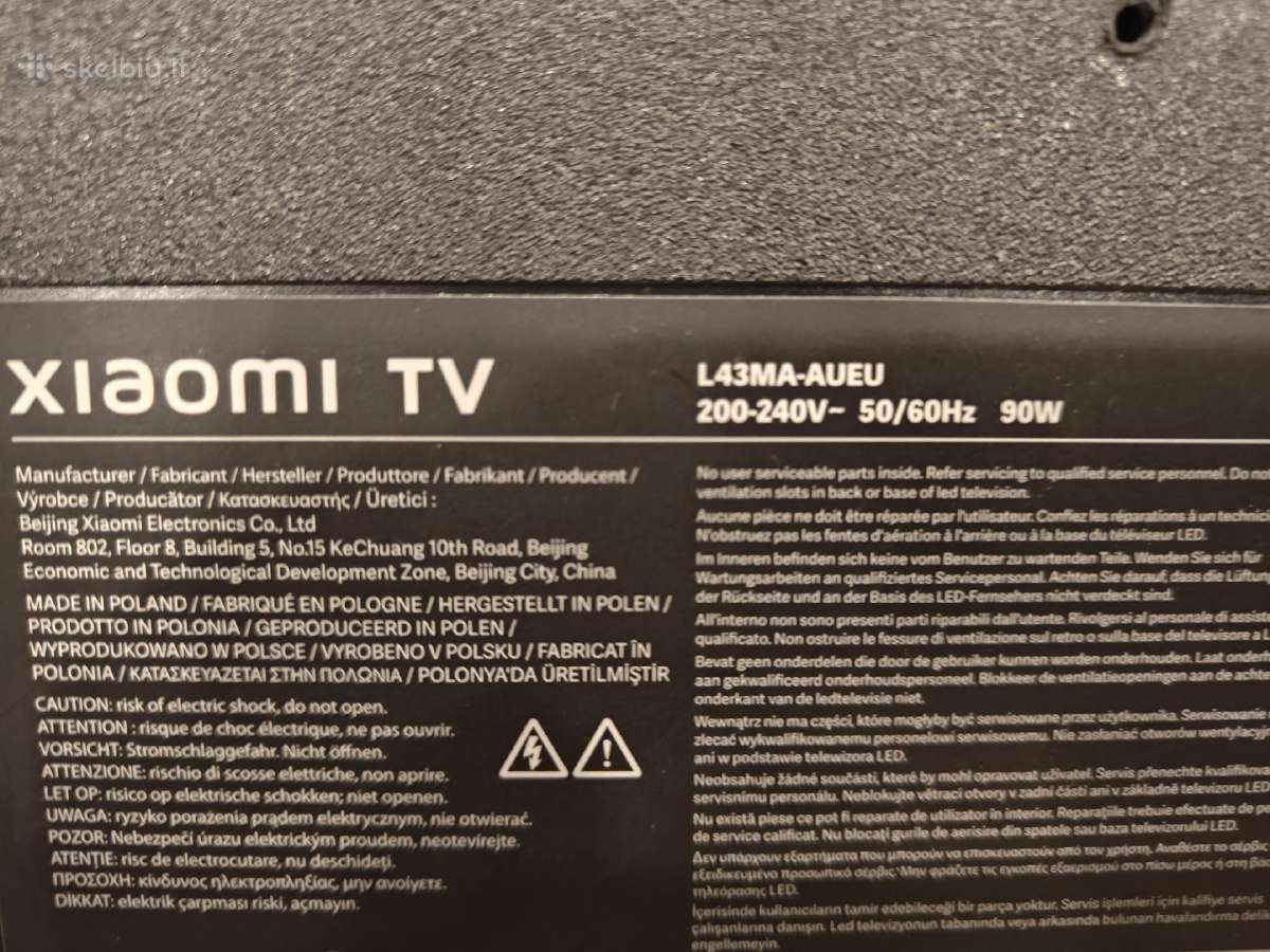 Xiaomi smart TV - nuotraukos Nr. 2