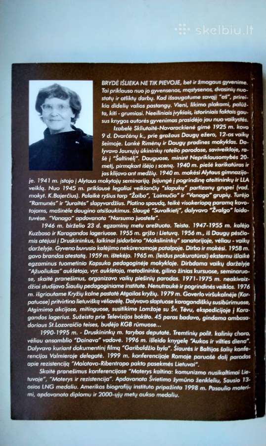 I. Navarackienė. Brydė išlieka ne tik pievoj.2000 - nuotraukos Nr. 12