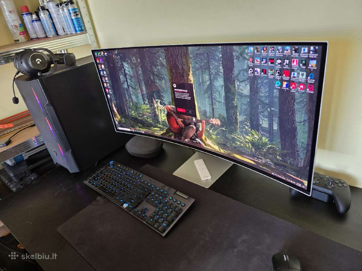 Samsung Odyssey G8 Oled 34' 175hz - nuotraukos Nr. 3