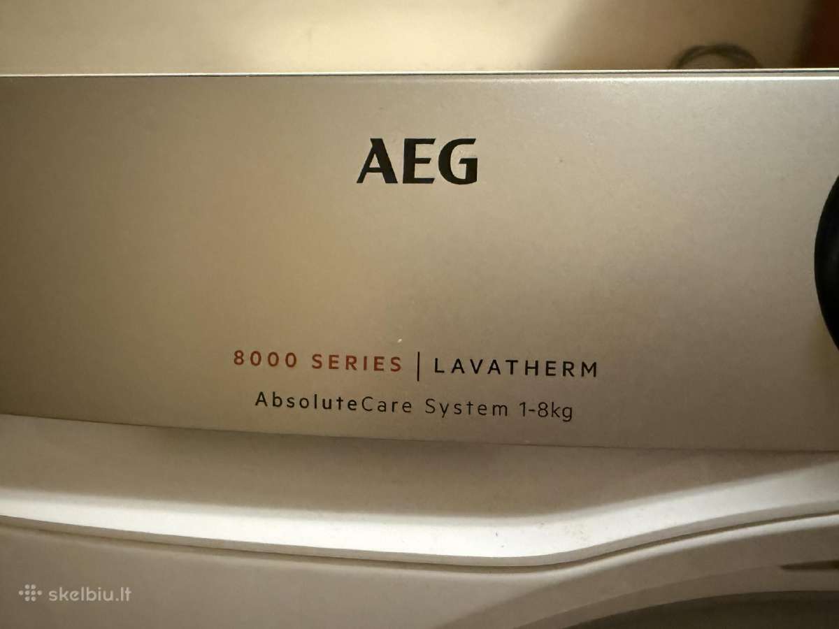 Aeg 8000 džiovyklė - nuotraukos Nr. 4