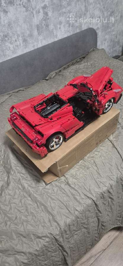 Lego Ferrari Enzo modelis (1:8 mastelis - nuotraukos Nr. 4