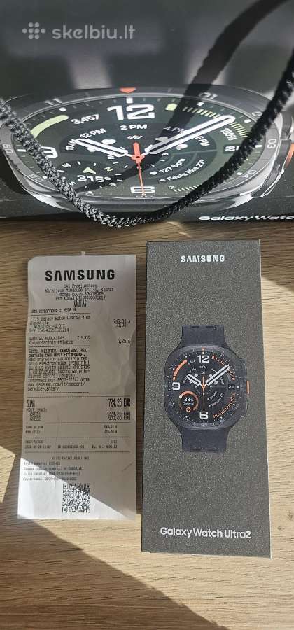 Samsung watch ultra 2 - nuotraukos Nr. 2