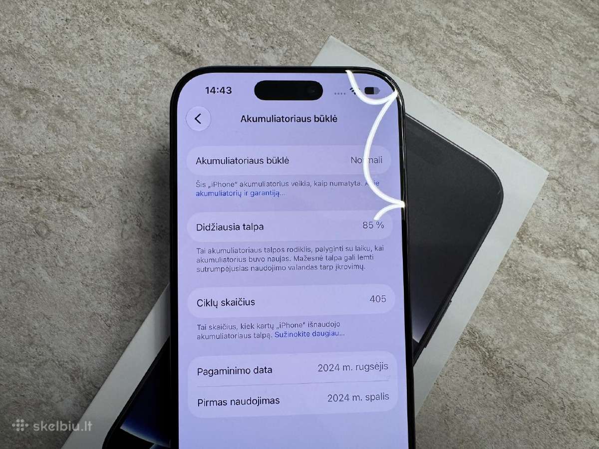 iPhone 16 Pro - nuotraukos Nr. 3