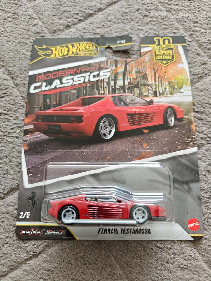 3x hot wheels Ferrari premium - nuotraukos Nr. 5