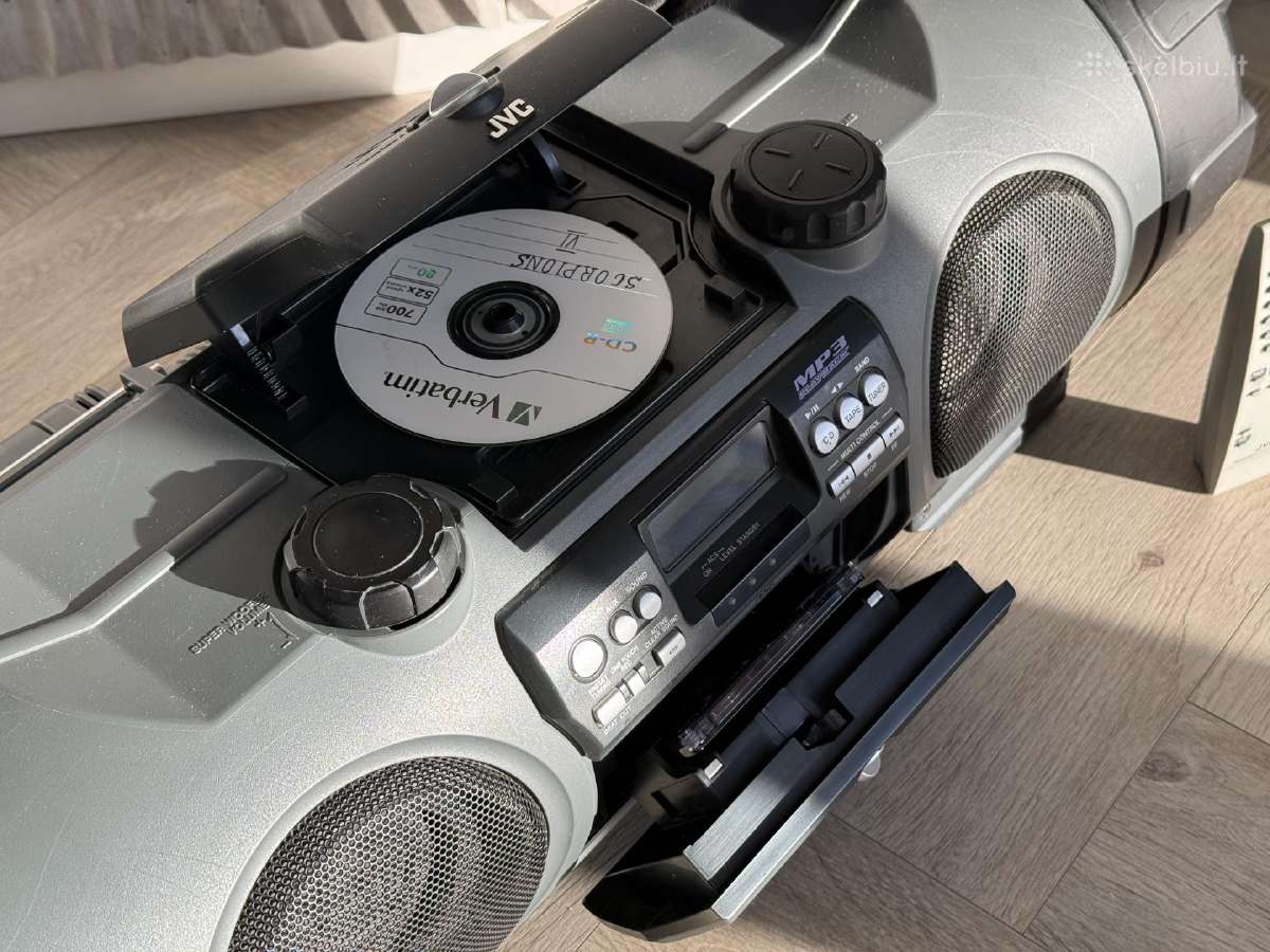JVC Rv-nb1 Mk2 Boomblaster su žemadažniais šonuose - nuotraukos Nr. 4
