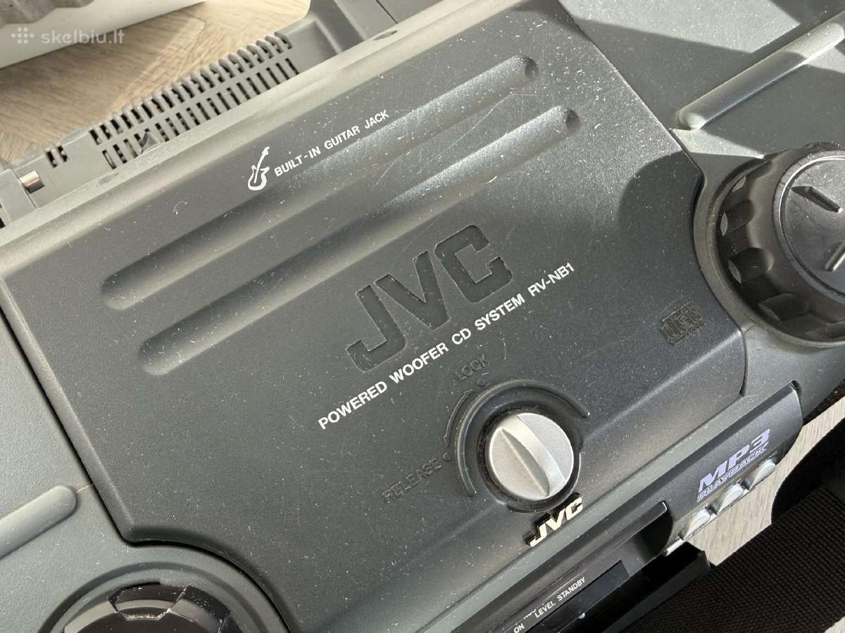 JVC Rv-nb1 Mk2 Boomblaster su žemadažniais šonuose - nuotraukos Nr. 8