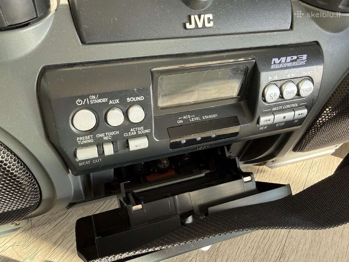 JVC Rv-nb1 Mk2 Boomblaster su žemadažniais šonuose - nuotraukos Nr. 9