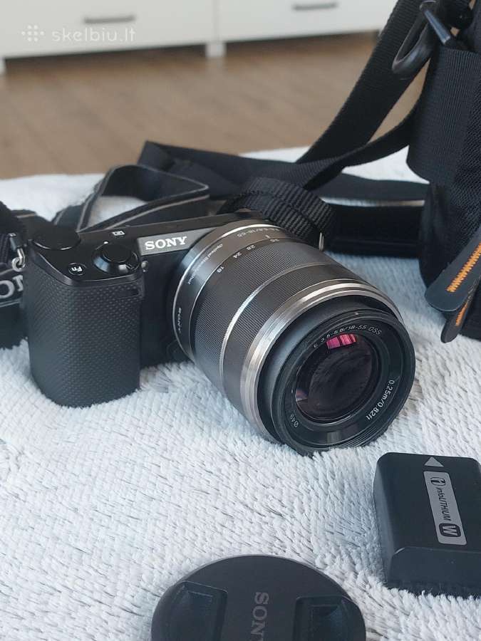 Sony nex-5r avchd 16.1 megapixels 18-55 - nuotraukos Nr. 2
