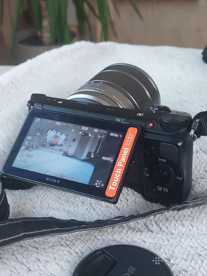 Sony nex-5r avchd 16.1 megapixels 18-55 - nuotraukos Nr. 3