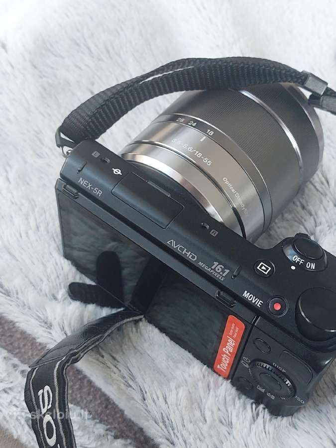 Sony nex-5r avchd 16.1 megapixels 18-55 - nuotraukos Nr. 7