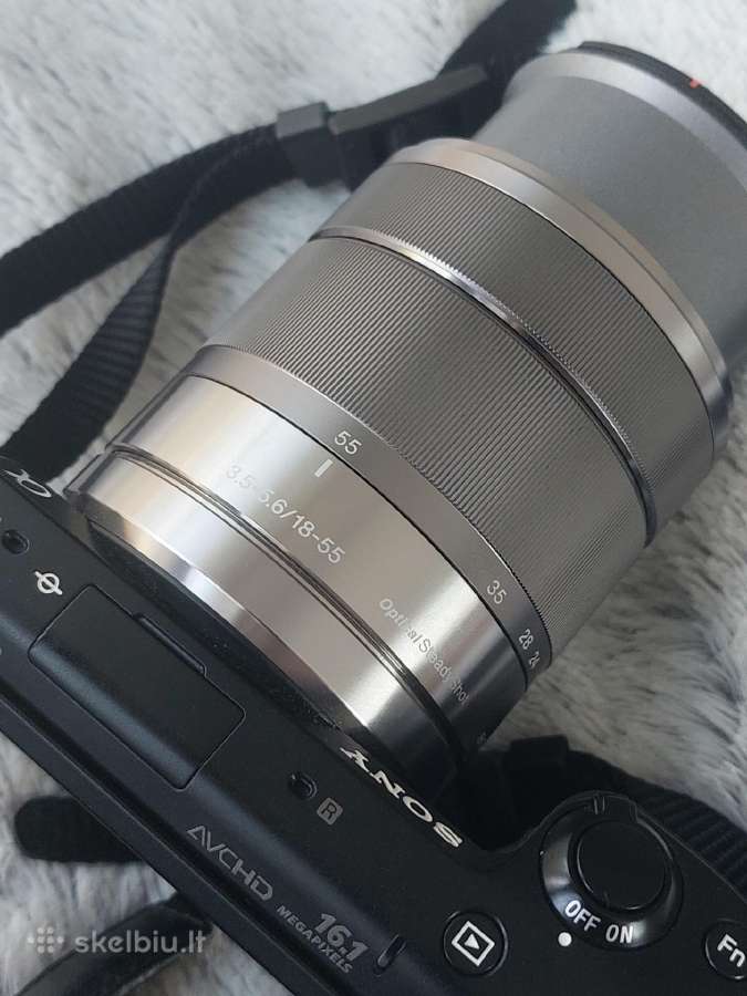 Sony nex-5r avchd 16.1 megapixels 18-55 - nuotraukos Nr. 9