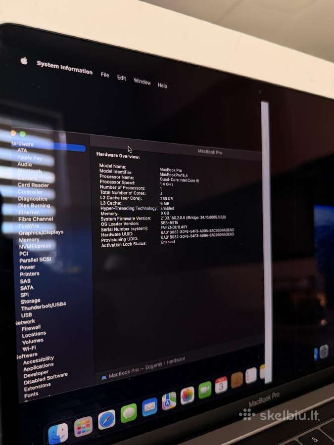 MacBook 13 Pro - nuotraukos Nr. 5