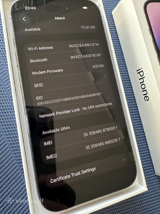iPhone 14 Pro - nuotraukos Nr. 5