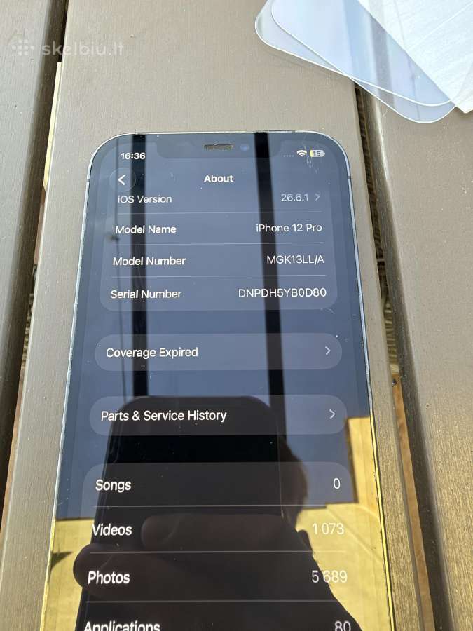 iPhone 12 pro - nuotraukos Nr. 5