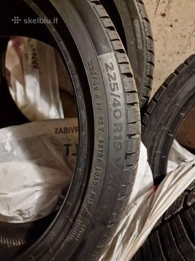 4vnt R19 Continental zieminiu padangu - nuotraukos Nr. 12