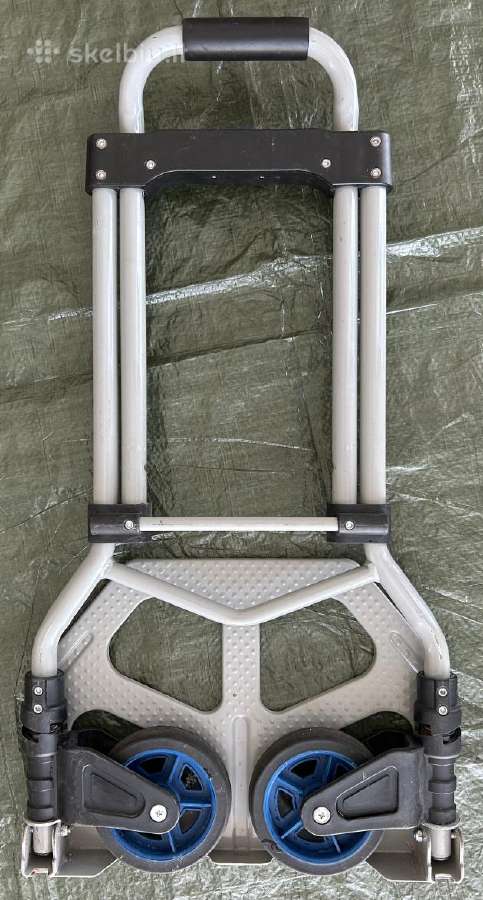 Sulankstomas transportavimo vežimėlis, 80kg - nuotraukos Nr. 3