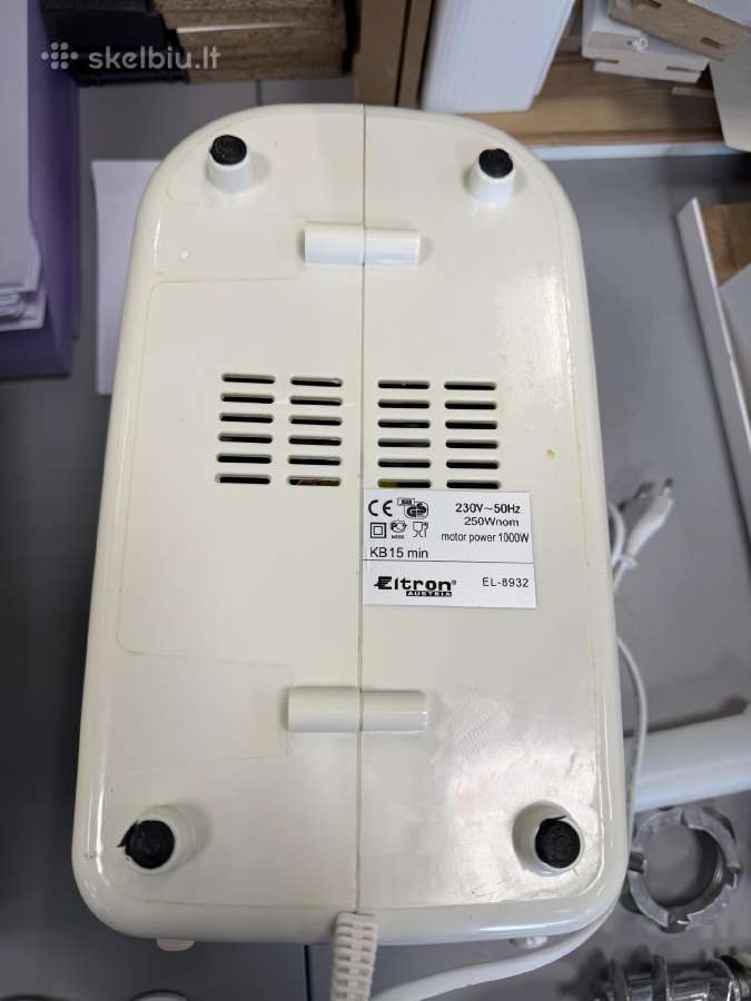 Naudota mėsmalė Eltron El-8932 - nuotraukos Nr. 6
