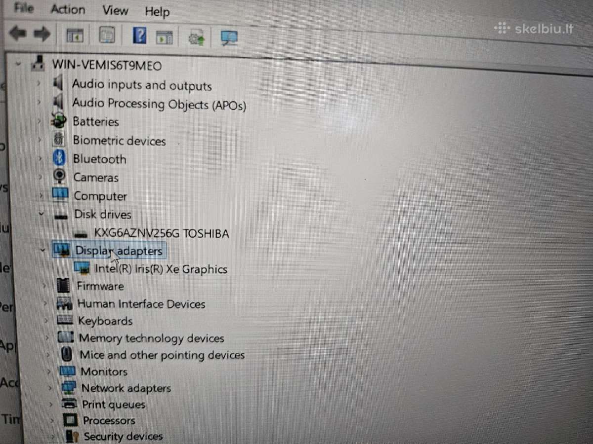 Lenovo Thinkpad T14 Gen2 I5 16gb 256ssd 14 Fhd ips - nuotraukos Nr. 13